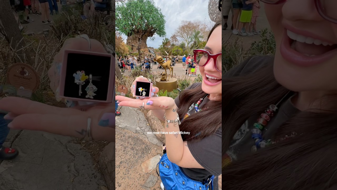 Global Pandora Animal Kingdom Charm Collection 🐭🐆