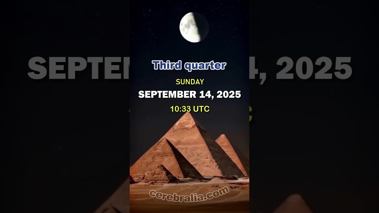 Lunar Calendar September 2025 🌕