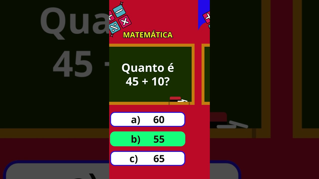 🧠 Desafie sua Mente com Nosso Quiz de Matemática Fácil!