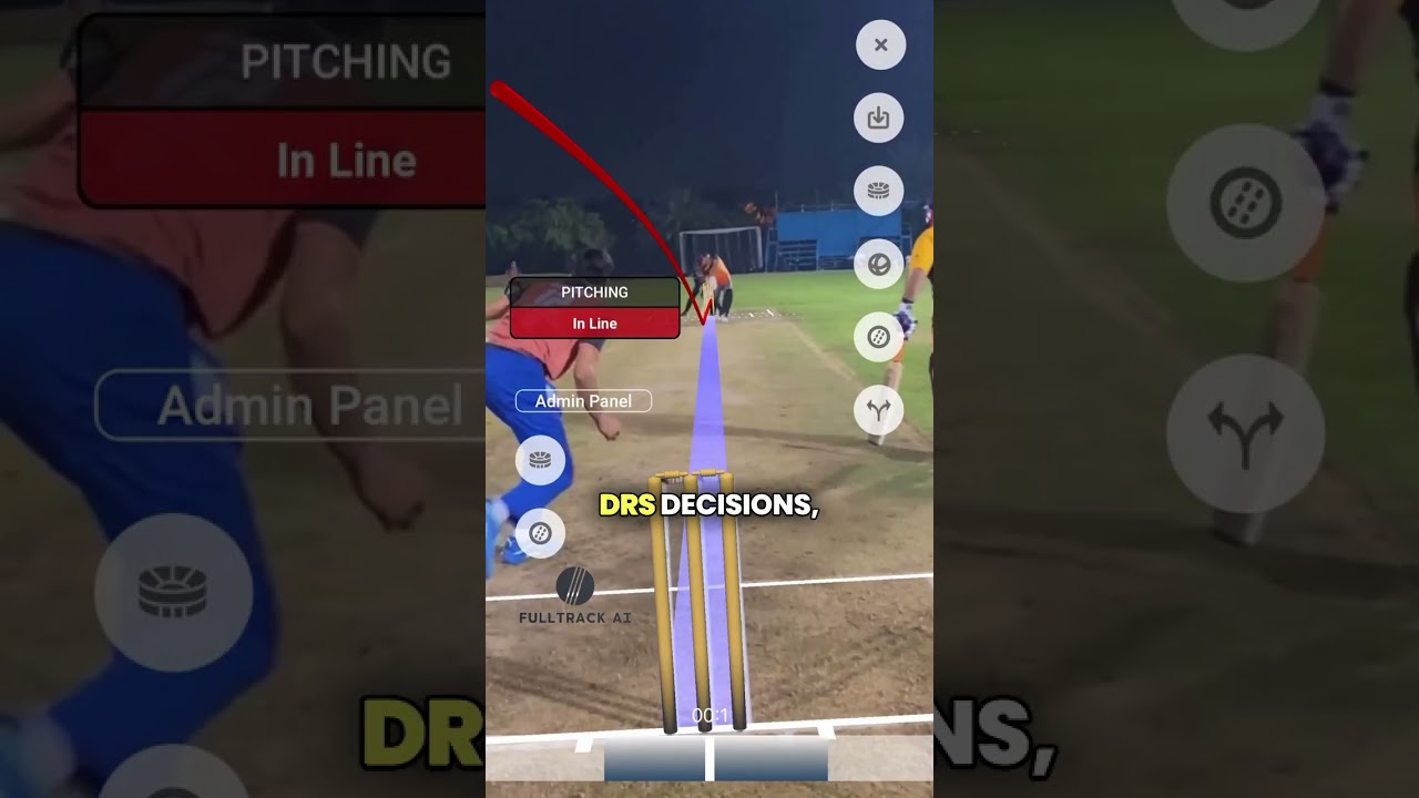 Unlock Pro-Level DRS for All Cricket Matches with Fulltrack AI 🏏