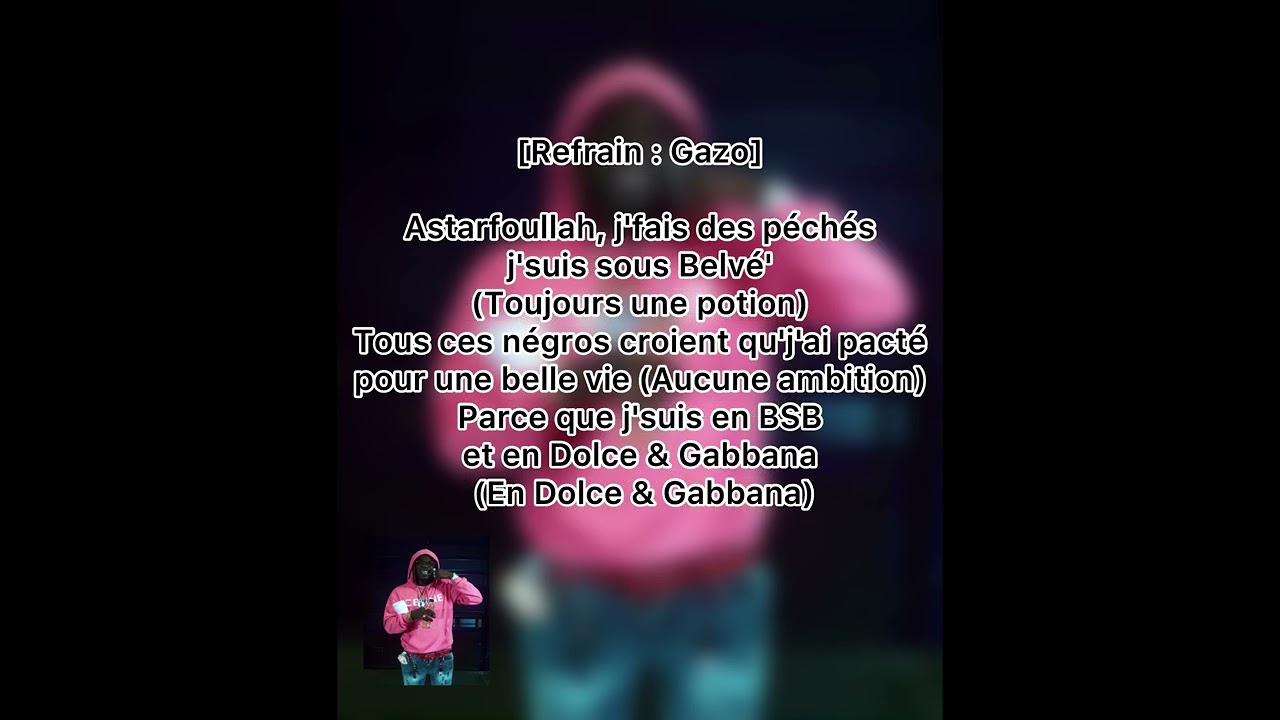 Gazo - Celine 3x Lyrics 🎶