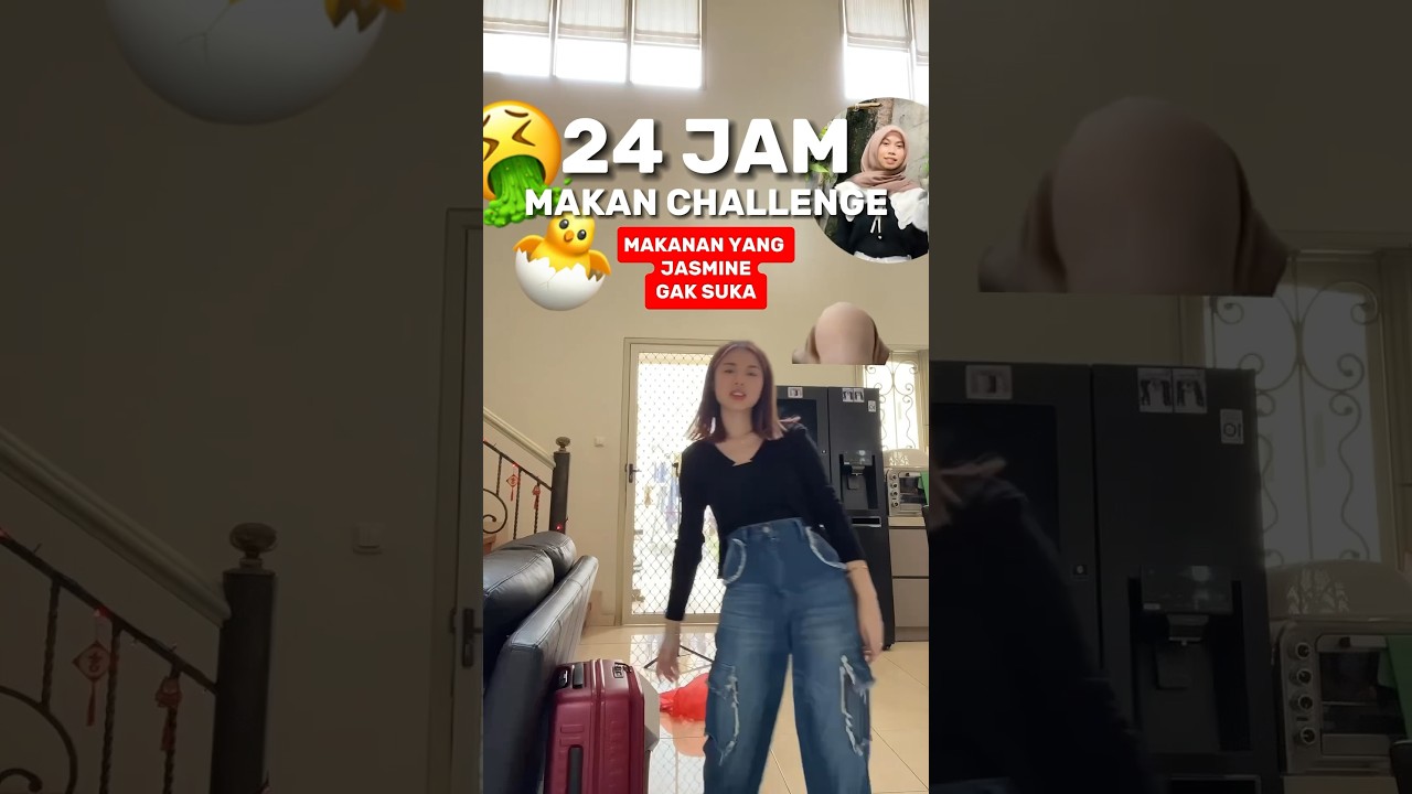 24 JAM MAKANAN YANG JASMINE GAK SUKA 😱