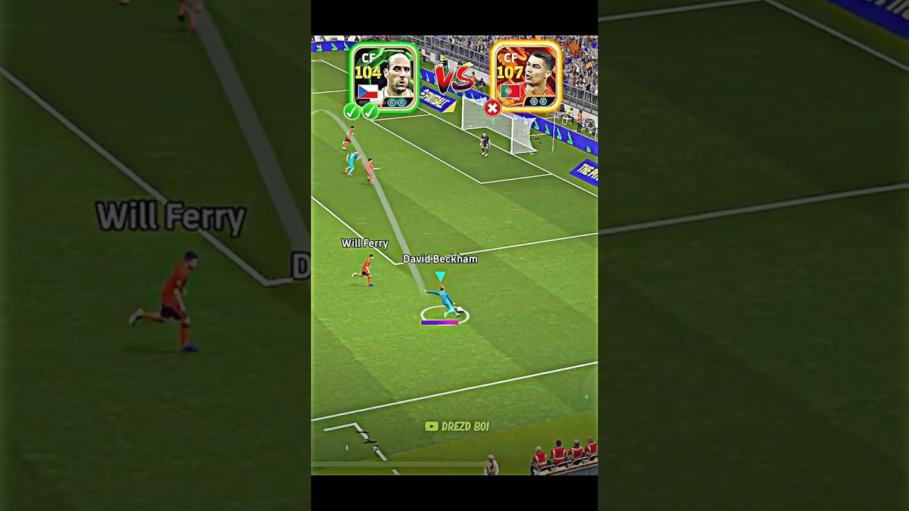 [BigTime] Bullet Header Ronaldo vs Koller ✈️☄️ | Challenge #efootball #efootball2025 #edit