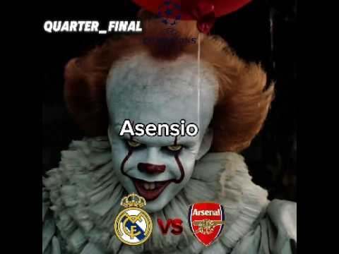 UCL Quarter-Final: Arsenal vs Real Madrid ⚽