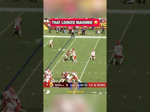What a Throw by Patrick Mahomes | Commanders vs Chiefs ๐ฎ #nfl