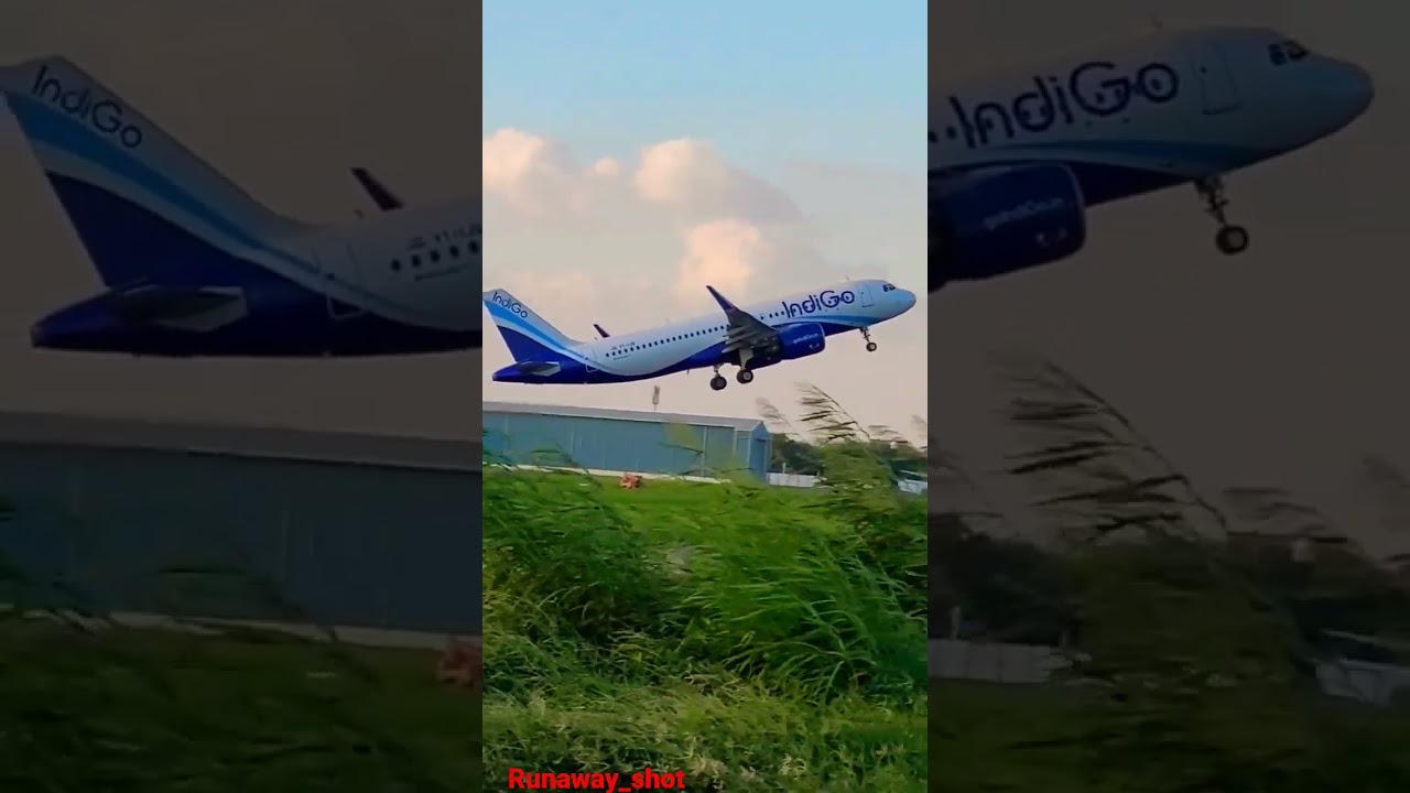 Watch an Incredible Takeoff from Delhi's Runway ✈️