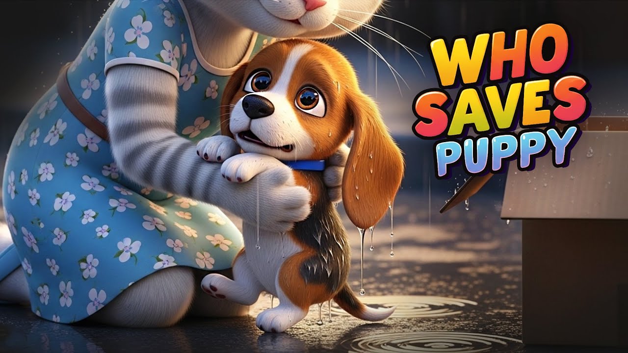 The Lost Puppy 🐶 | Moral Bedtime Story for Kids