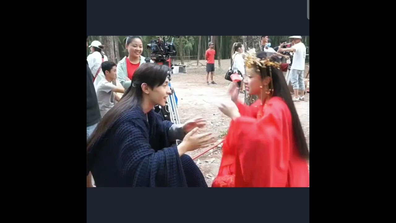 Yangzi Denglun Behind the Scenes of Ashes of Love