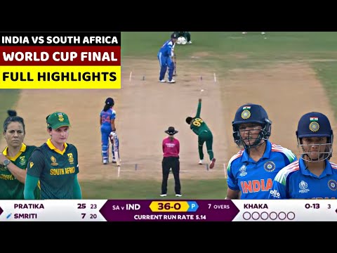 IND vs SA Women's WC FINAL Match Full Highlights | India vs South Africa Women's WC 2025 Highlights
