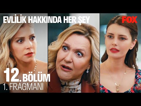 Evlilik Hakkında Her Şey 12. Bölüm 1. Fragmanı 🚀 | Salı Akşamı FOX'ta