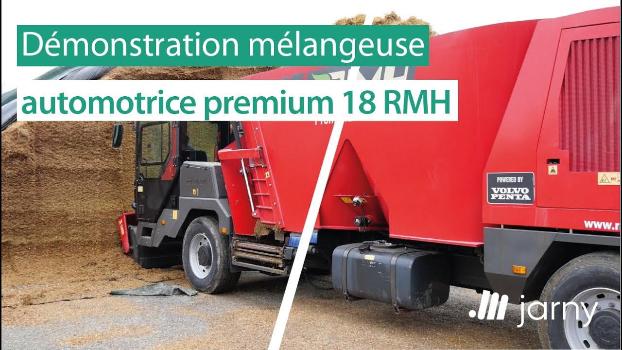 Démonstration de la mélangeuse Premium 18 RMH 🚜