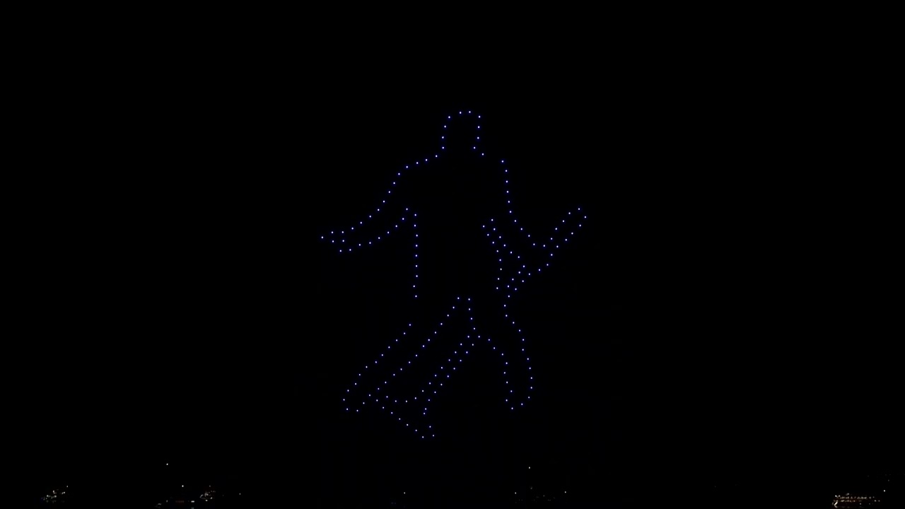 Elvis Cannes Festival 2022 - Broll drone show (Official Video)