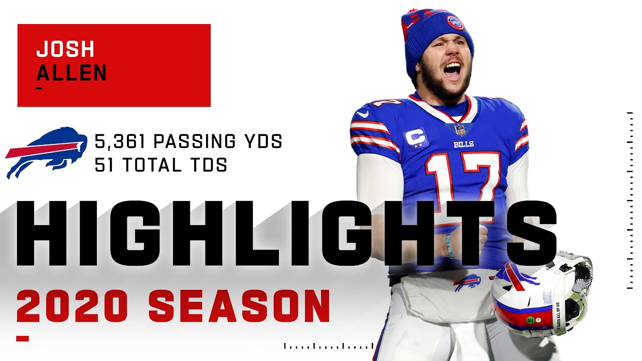 Josh Allen's Epic 2020 NFL Season Highlights 🏈