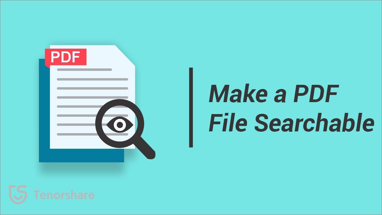 Make PDFs Searchable Easily & Free 📝