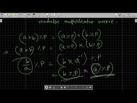 Modular Multiplicative Inverse || Fermat's little theorem || (a/b) % mod || (1/a)%mod || C++