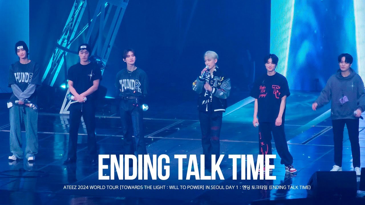 ATEEZ Seoul World Tour Day 1 Ending Talk ๐ค