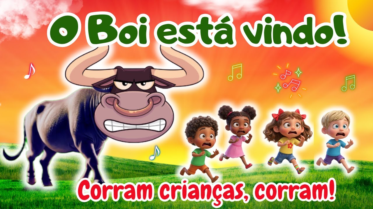 O Boi da Cara Preta: Música Infantil Divertida e Engraçada 😱