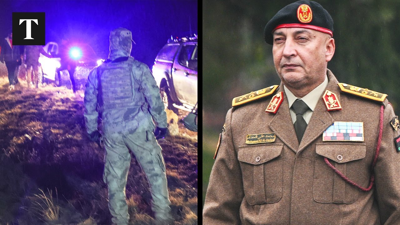 Libyan Military Chief Dies in Turkey Jet Crash ✈️
