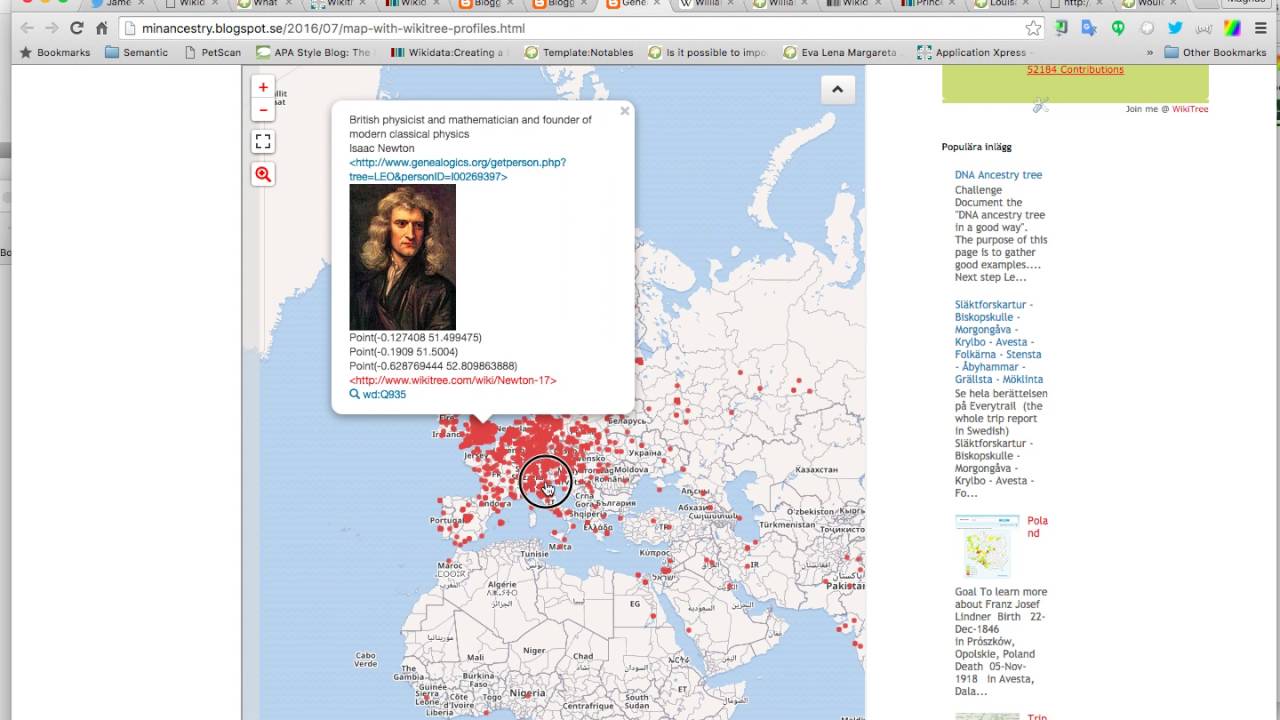 Royal Index: WikiTree & WikiData Overview
