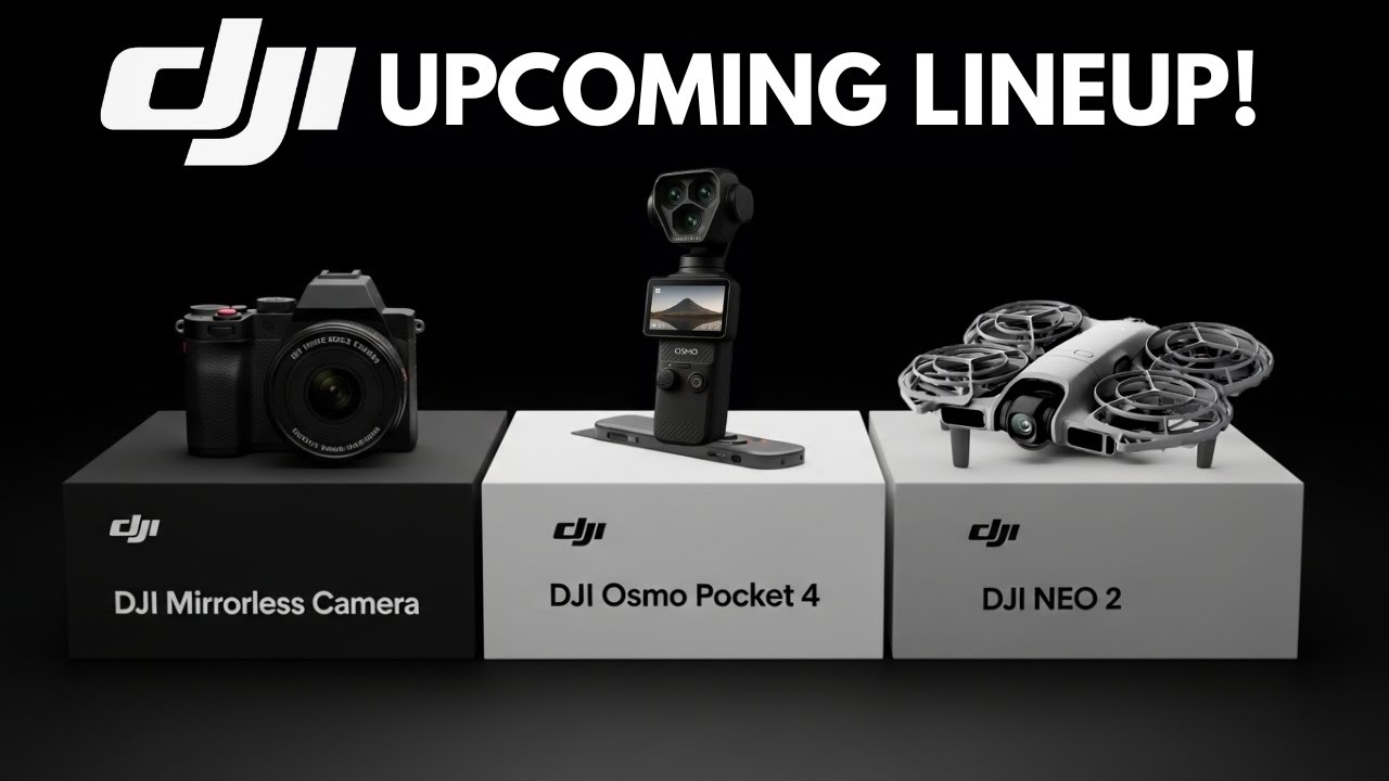 7 DJI Drone Launches Confirmed for 2025โ2026 ๐
