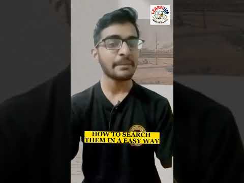 😱 Google trick to find PDF , PPT , DOC files in one Click search on Google #learnum #qazi