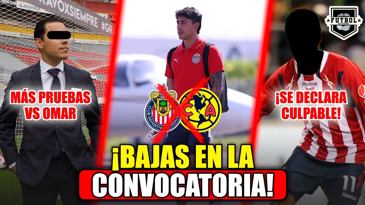 Bajas en Chivas y más pruebas contra Bravo ⚽
