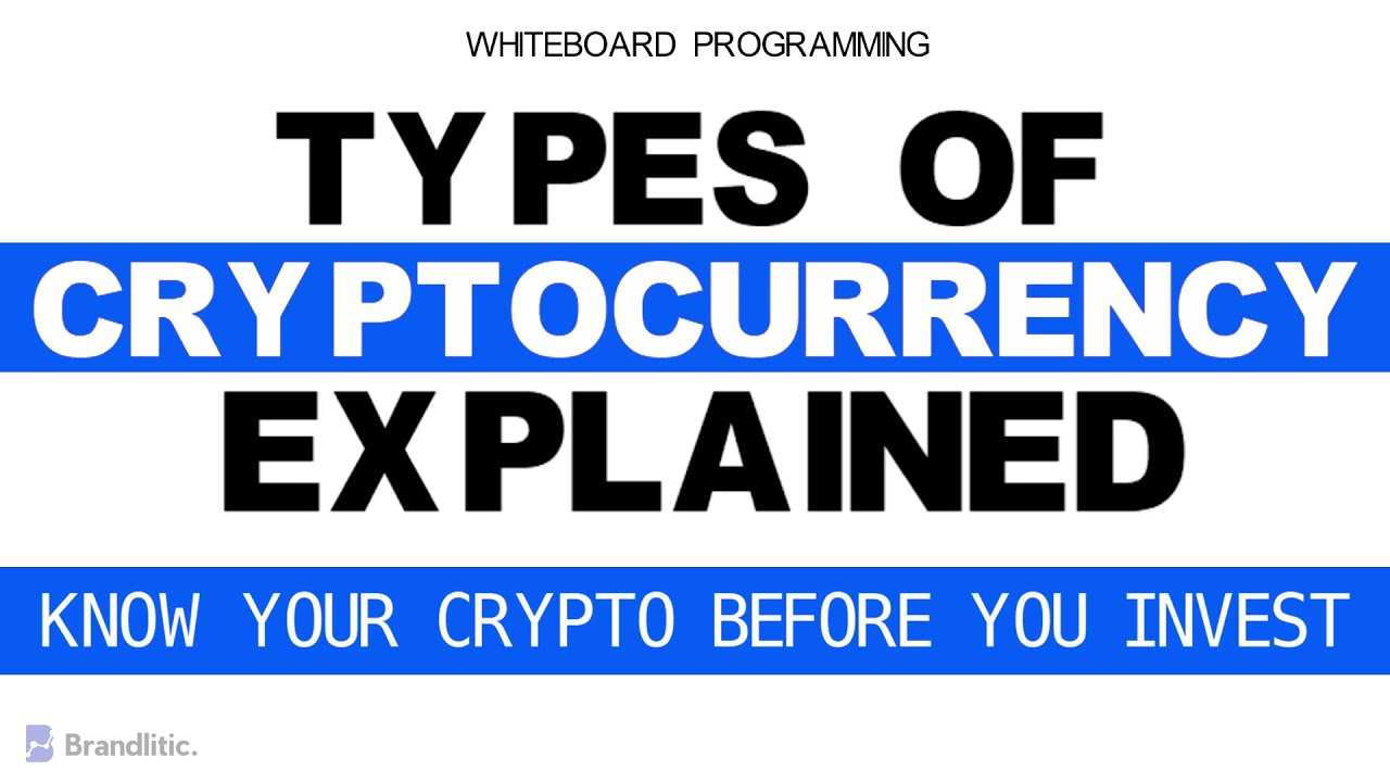 6 Cryptocurrency Types Explained π°