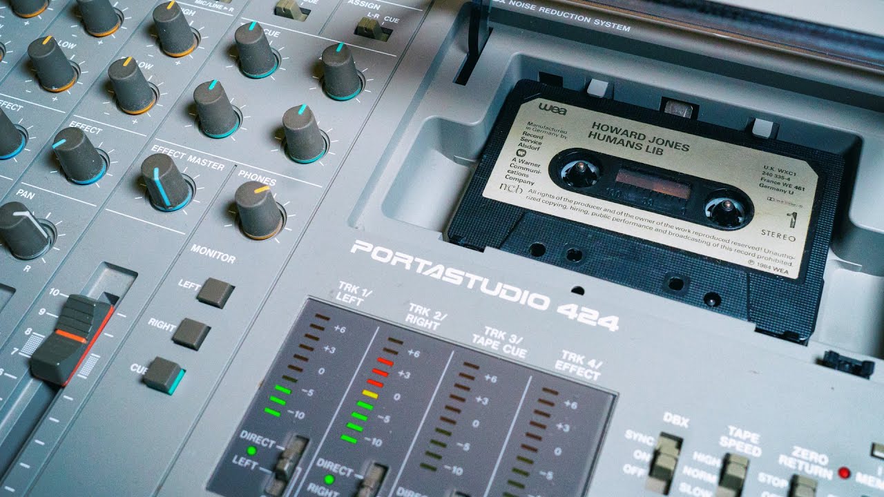 Old School 4-Track Tape Multi-Tracking Workflow 🎶