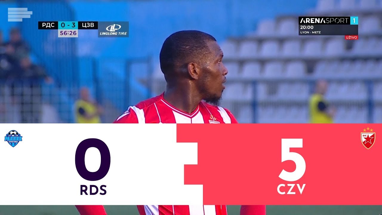 Crvena zvezda Dominira u Surdulici s 5:0 Pobedom ⚽