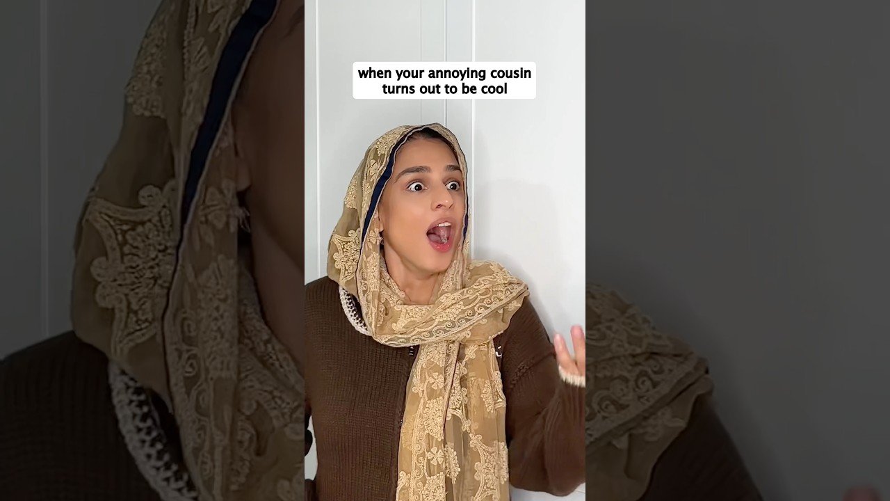 When Your Annoying Cousin Turns Cool 😎