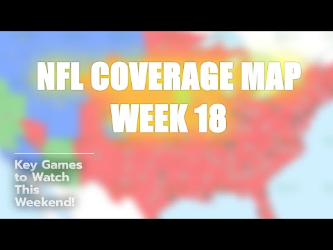 🏈 NFL Coverage Map Week 18: Don't Miss Out! 😲