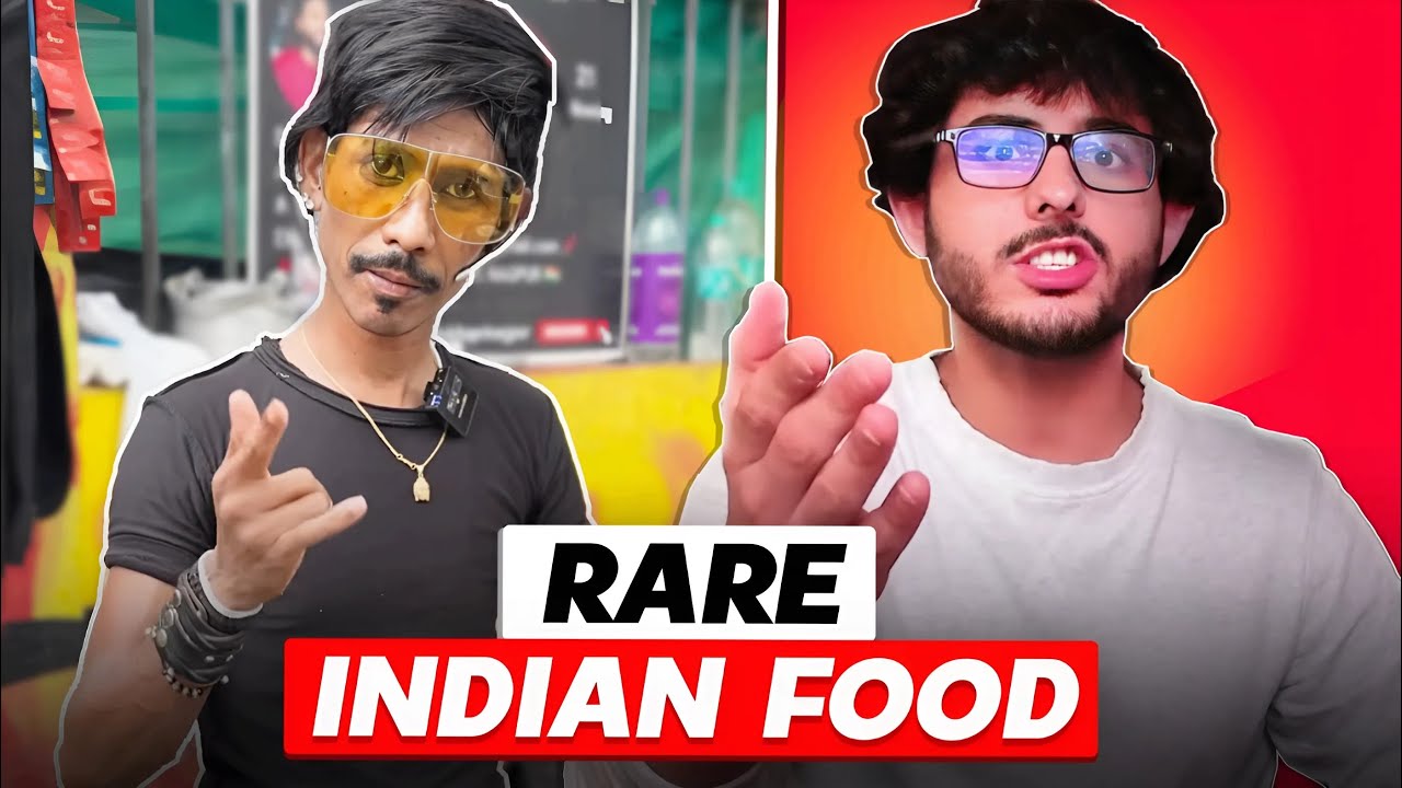Rare Indian Street Food 🍢 | CarryMinati