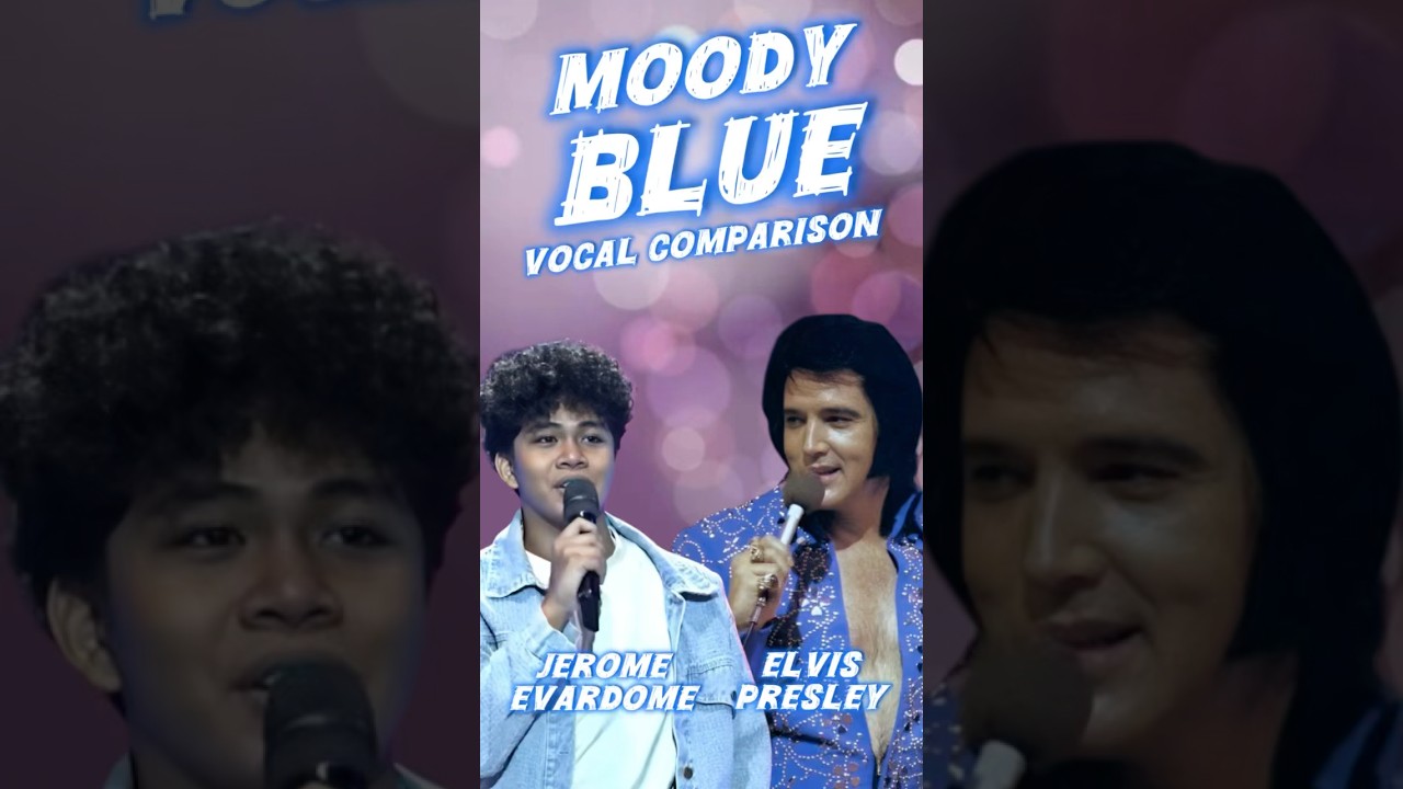 Elvis Lives On! Jerome Evardome Sings Moody Blue | Vocal Comparison #theclones #eatbulaga