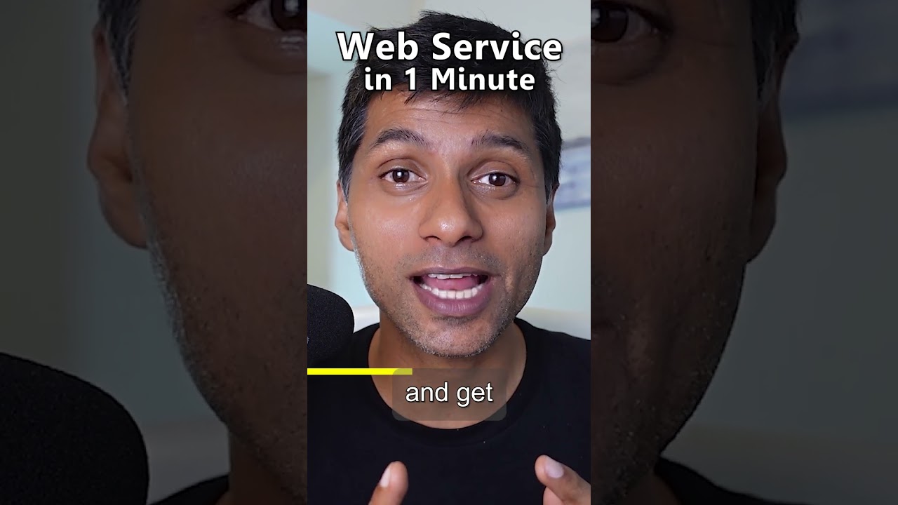 Learn Web Services in Just 1 Minute 🚀