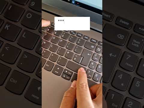 Typing Trick | #computer #pc #tricks #asmr #typing