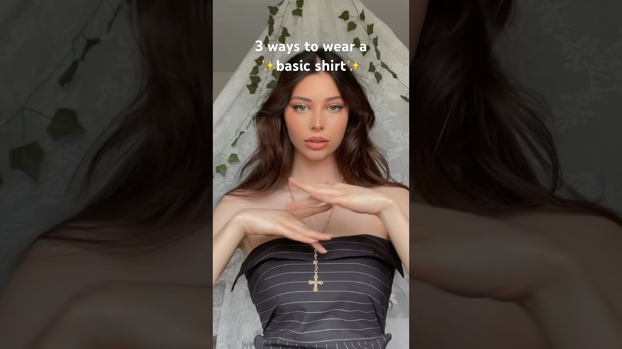 How to DIY a shirt without sewing 🪡 👚