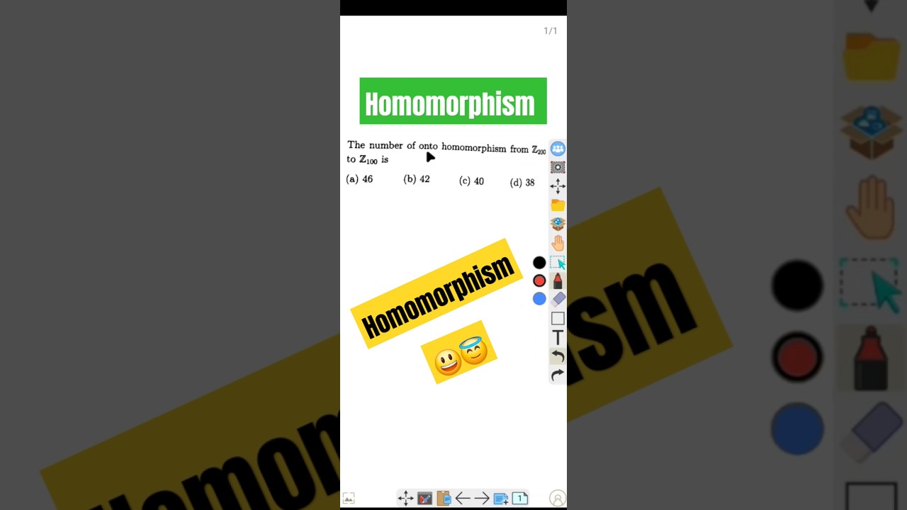 Homomorphism Explained | Quick Math Trick