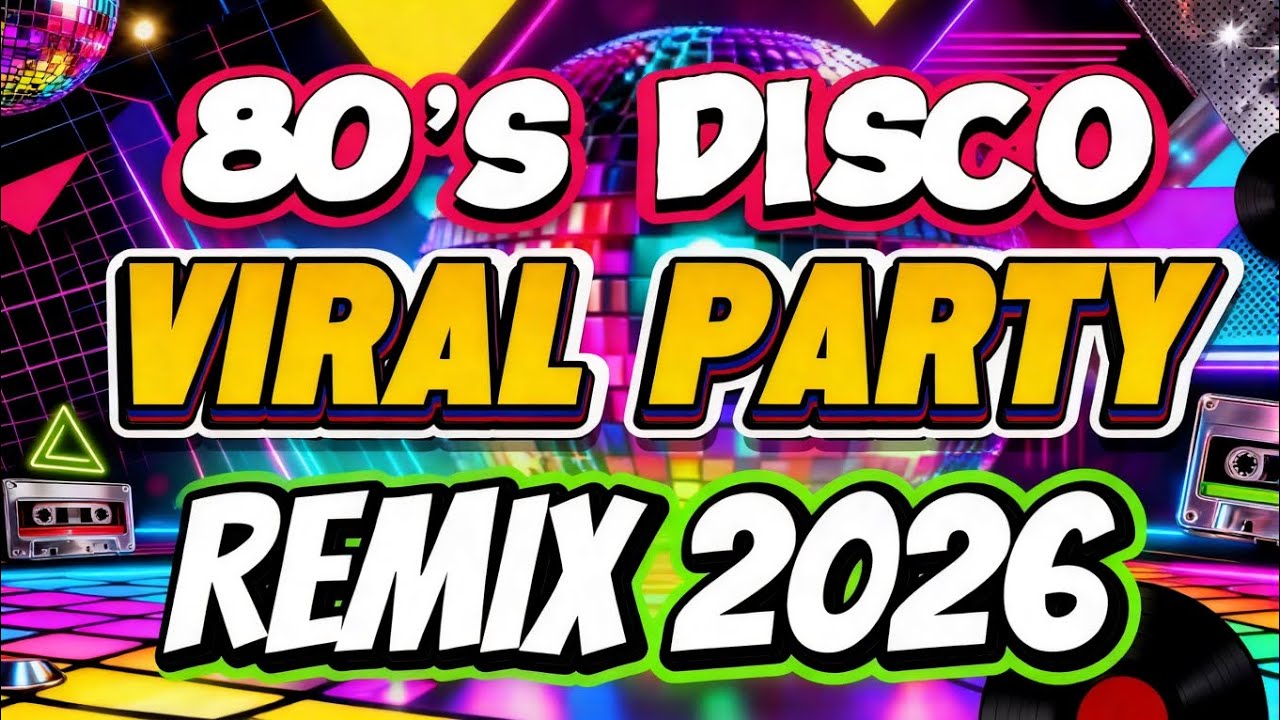 80’s Disco Party Remix 2025 🎶