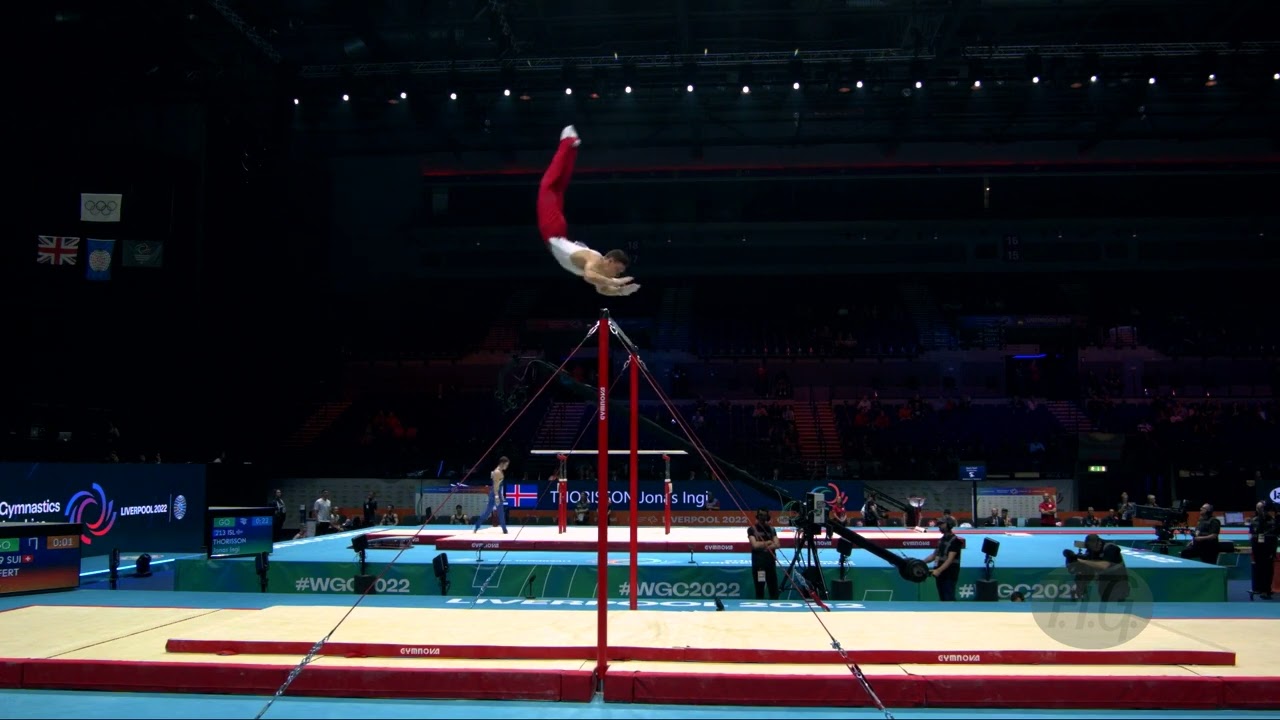 Seifert Noe Shines on Horizontal Bar at 2022 Artistic Worlds in Liverpool 🌍