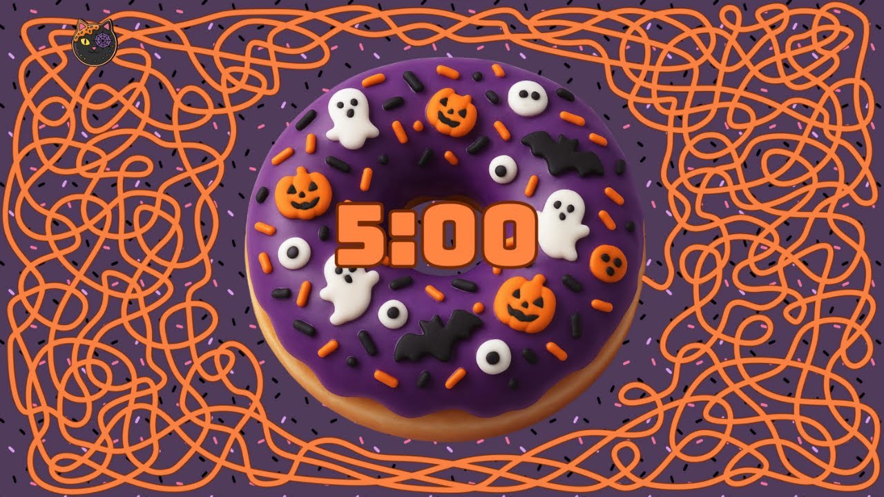 5 Create Spooky Halloween Donuts in Just 5 Minutes! π