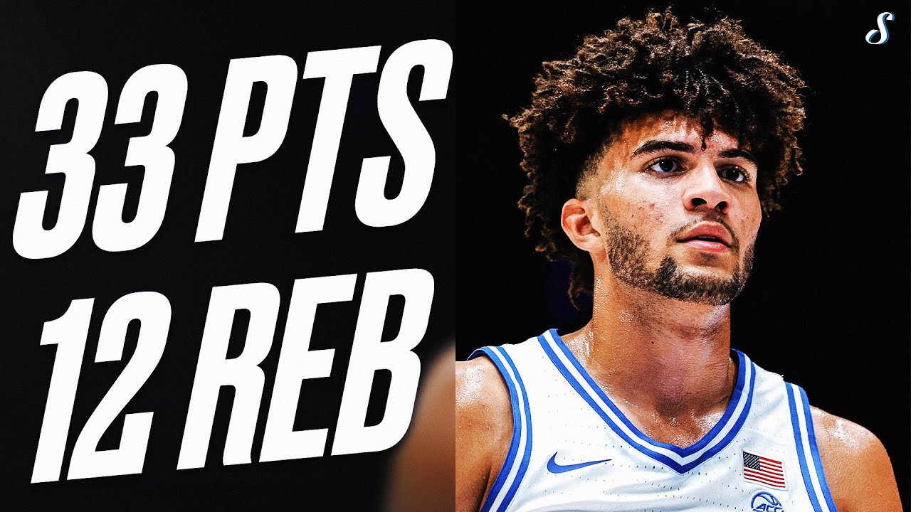 Cameron Boozer Scores 33 Points in Duke Debut ๐
