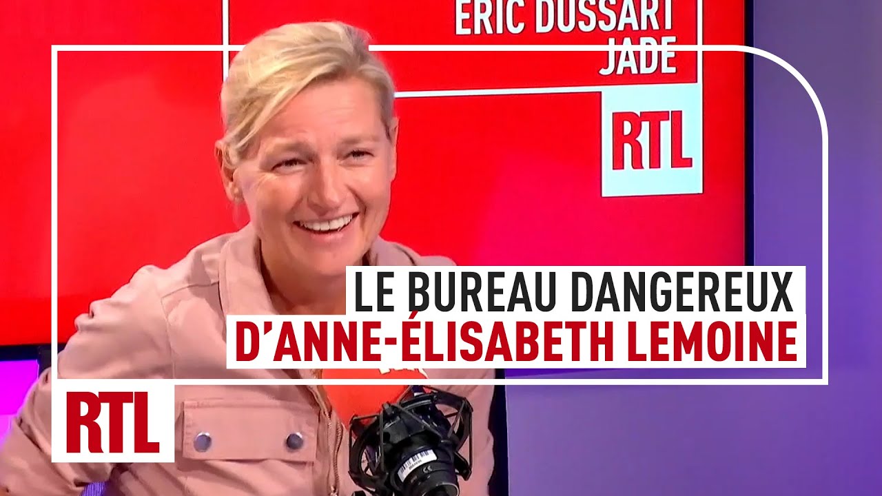 On Refait la Télé - Anne-Élisabeth Lemoine travaille dans un bureau plutôt dangereux !