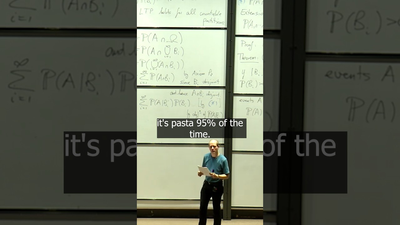 Henry’s Dinner | Probability Lecture Clip 🍽️