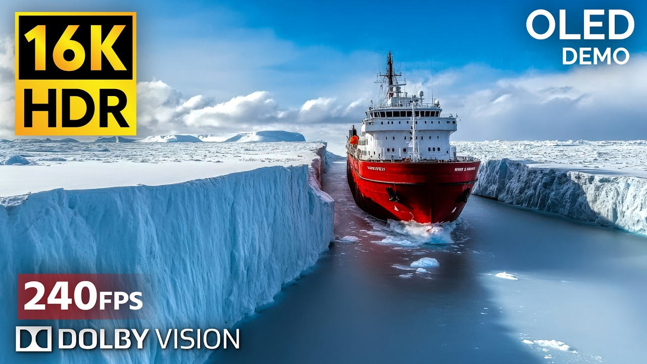 16K Ultra HD Demo Video with Dolby Vision (240FPS) - Sony