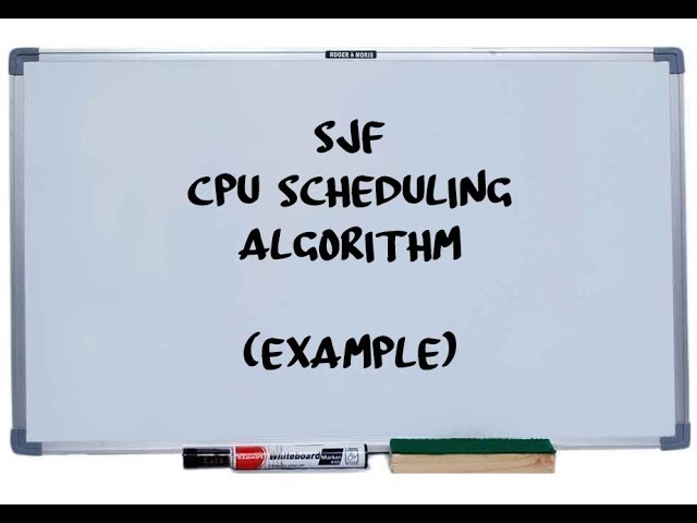 Shortest Job First (SJF) in CPU Scheduling 🖥️