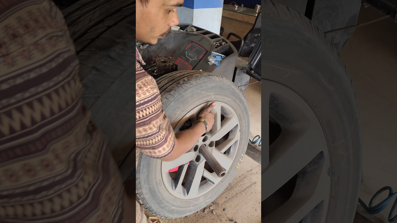 Alloy Wheel Balancing | Car Alignment and Balancing Process