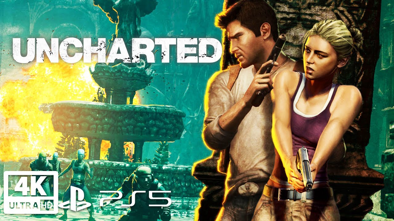 Uncharted: Drake's Fortune PS5 All Cutscenes in 4K 60FPS 🎮