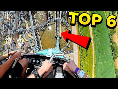 TOP 6 FASTEST ROLLER COASTERS IN POLAND | 2025 EPIC SMOOTH POV RIDES