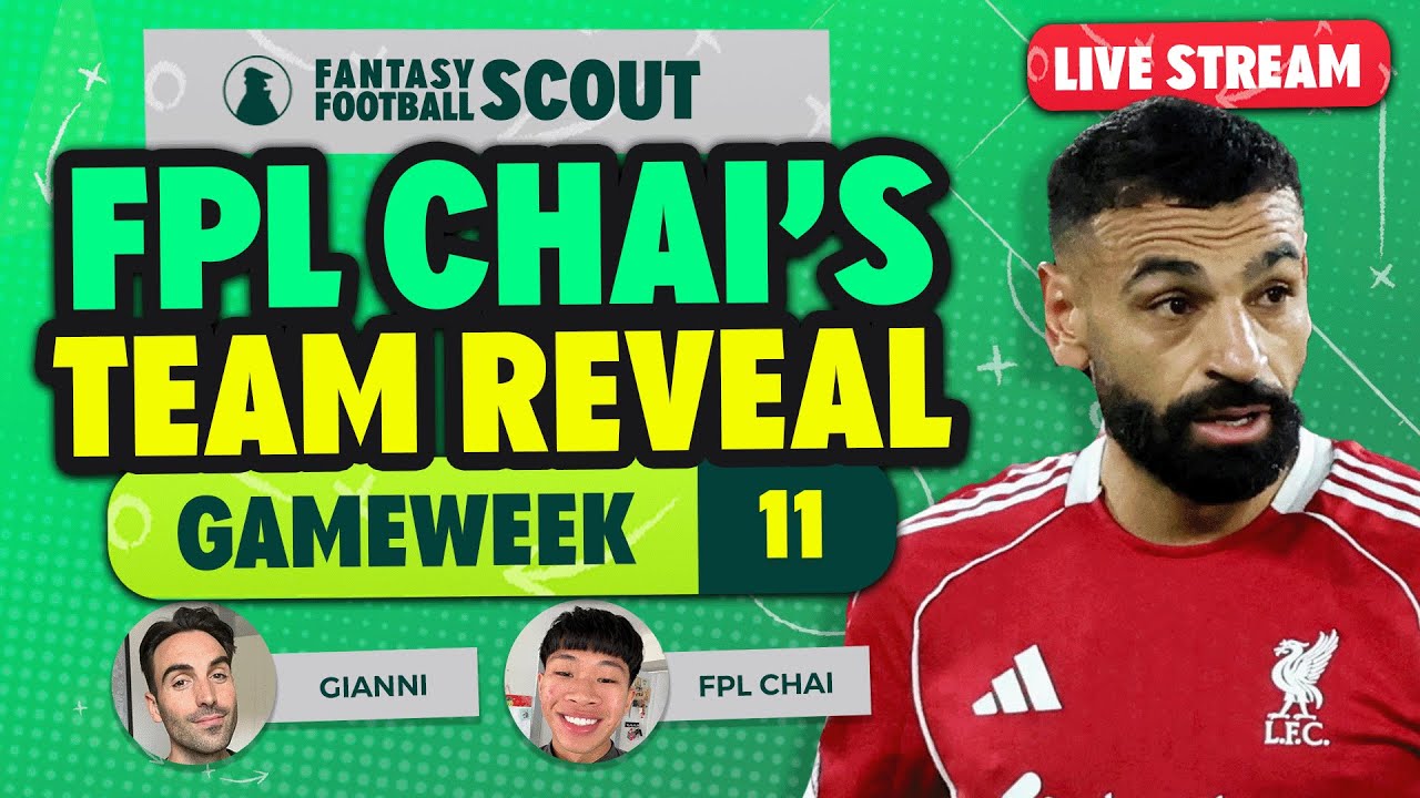 Haaland vs Salah: Who Should Be Your FPL Captain? | GW11 Team Reveal & Tips ⚽