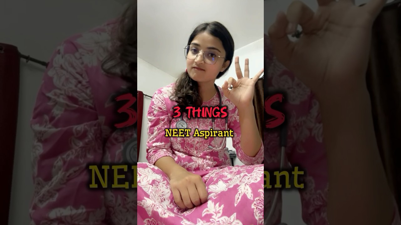 3 Key Tips for NEET Selection ✅